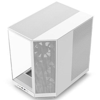 Foto 5 | Gabinete Gamer Nzxt H6 Flow Atx 3 Fan Cristal Templado Usb-c Cc-h61fw-01 Blanco