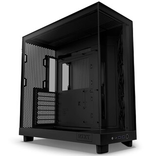 Foto 1 | Gabinete Gamer NZXT H6 Flow ATX 3 Fan Cristal Templado USB-C CC-H61FB-01