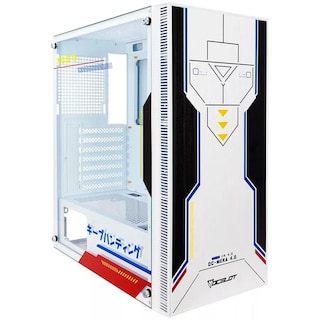 Foto 1 | Gabinete Gamer OC-Meka 4.0 E-ATX 3 Fan ARGB Cristal Templado Gundam