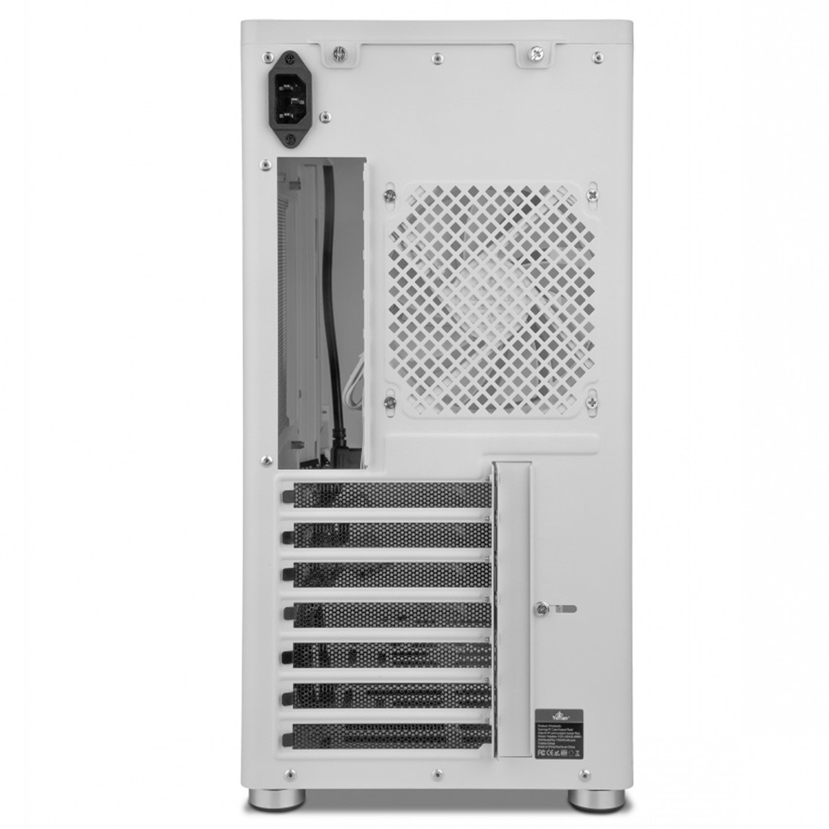 Foto 9 pulgar | Gabinete para PC Gaming ATX Yeyian Hussar Plus Blanco Ycm-ashus-01wh