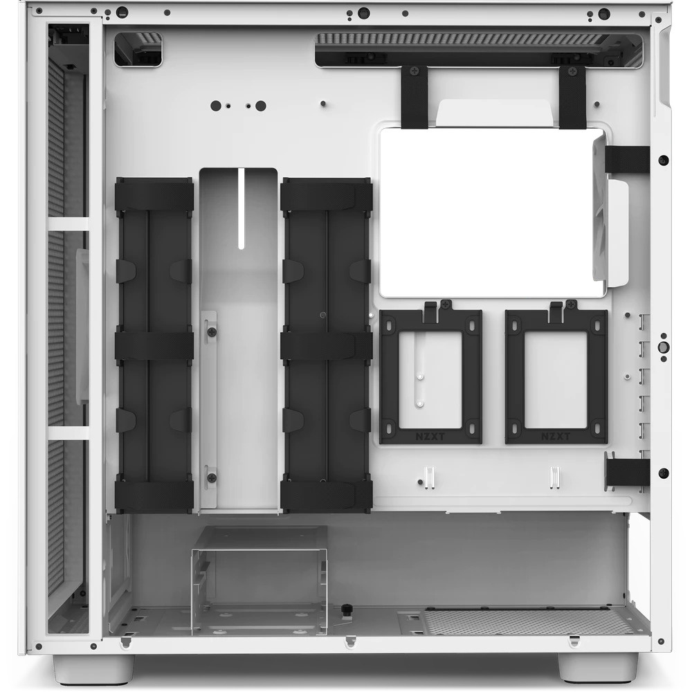 Foto 7 pulgar | Gabinete NZXT H7 Flow Media Torre Blanco