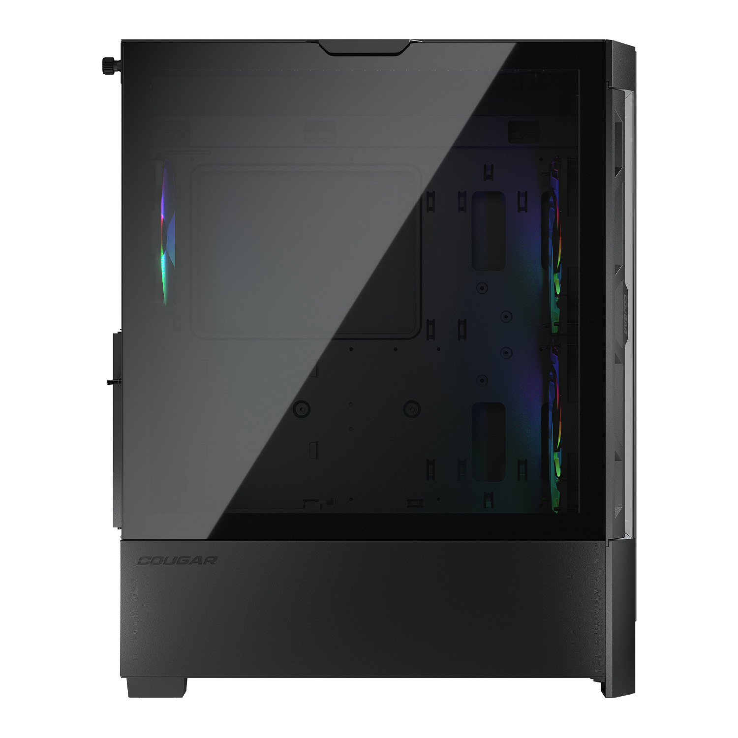 Foto 8 pulgar | Gabinete Cougar Duoface RGB Negro