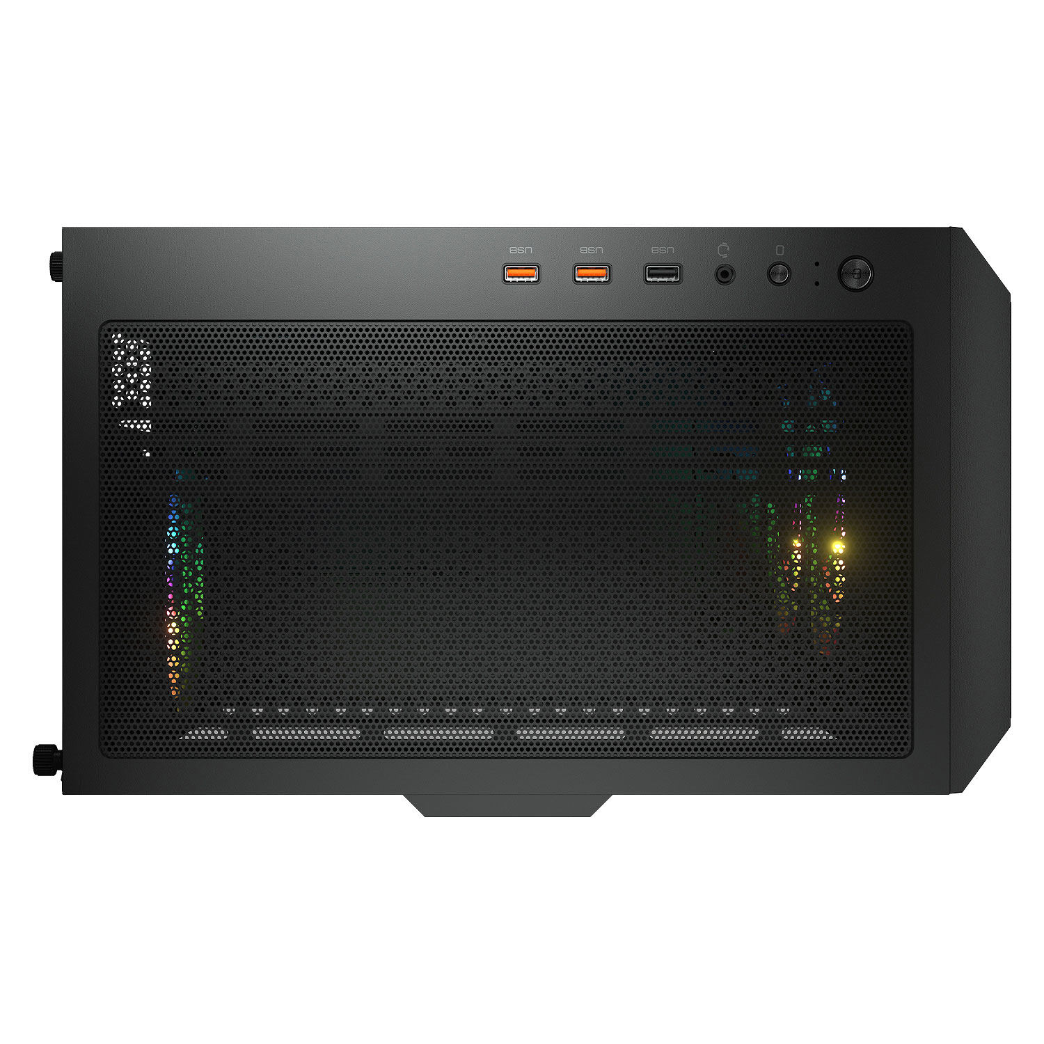 Foto 9 pulgar | Gabinete Cougar Duoface RGB Negro