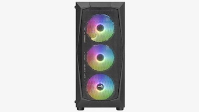 Foto 1 | Gabinete Aerocool Falcon ARGB Media Torre ATX/Micro ATX/Mini-ITX
