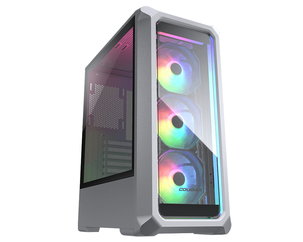 Foto 3 pulgar | Gabinete Cougar Archon 2 Rgb Vidrio Templado Blanco