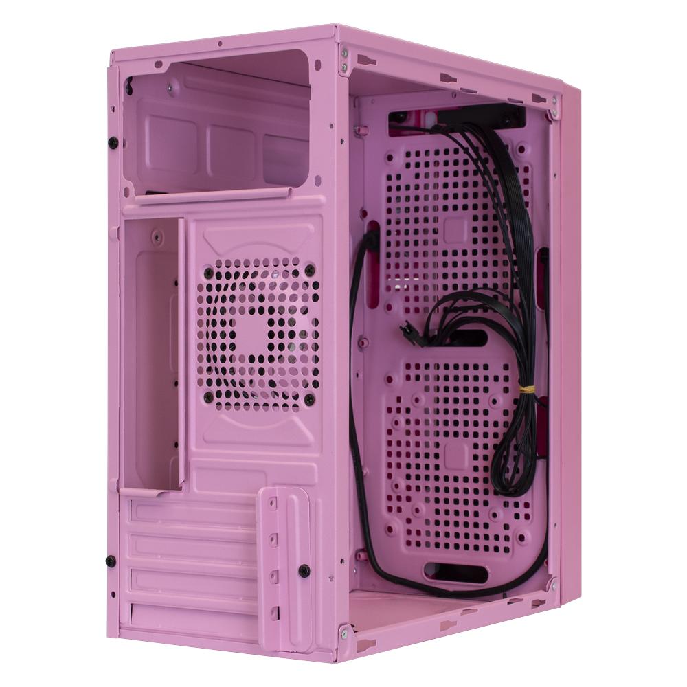 Foto 5 pulgar | Gabinete Gamer Xtreme Pc Gaming Xst-100 Mini Itx 1 Ventilador Rgb Rosa Xscgxt0p