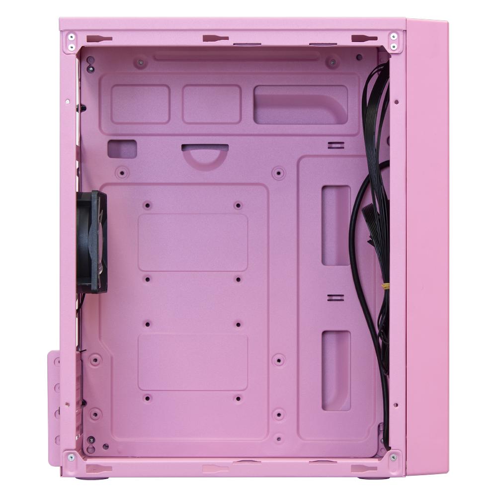 Foto 6 pulgar | Gabinete Gamer Xtreme Pc Gaming Xst-100 Mini Itx 1 Ventilador Rgb Rosa Xscgxt0p