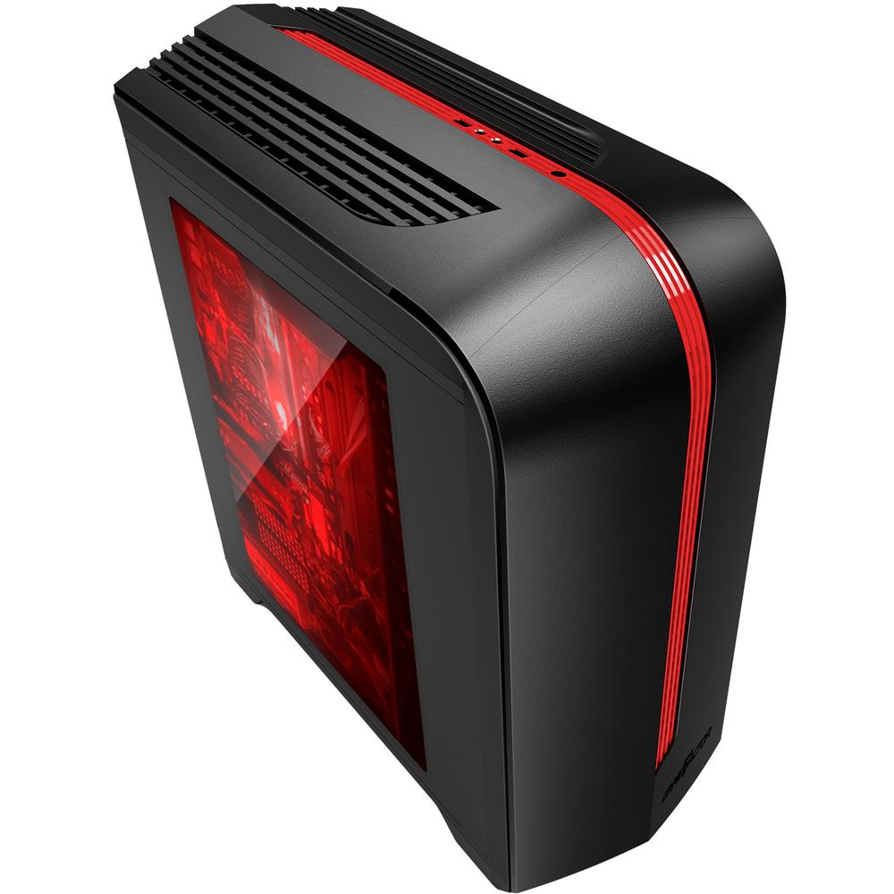 Foto 3 pulgar | Gabinete Gamer Game Factor Csg500 Micro Atx 2 Ventiladores Usb 3.0 Rojo