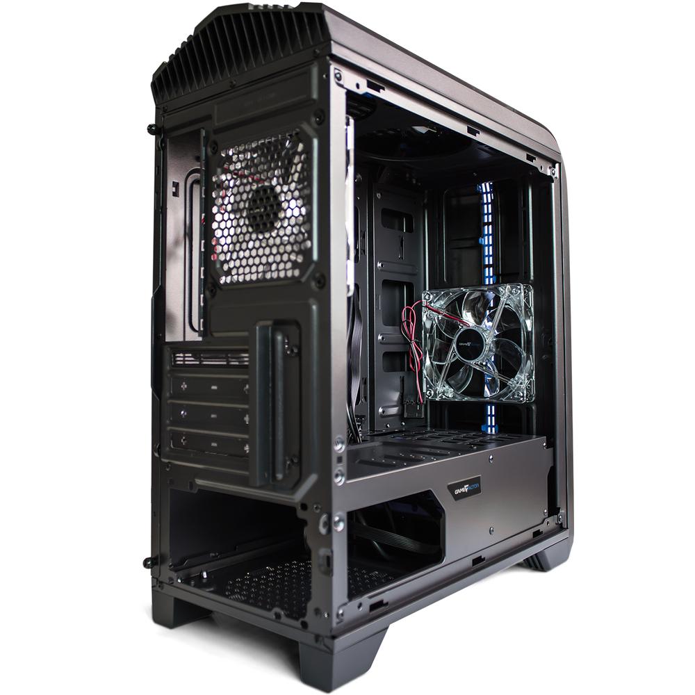 Foto 6 pulgar | Gabinete Gamer Game Factor Csg500 Micro Atx 2 Ventiladores Usb 3.0 Rojo