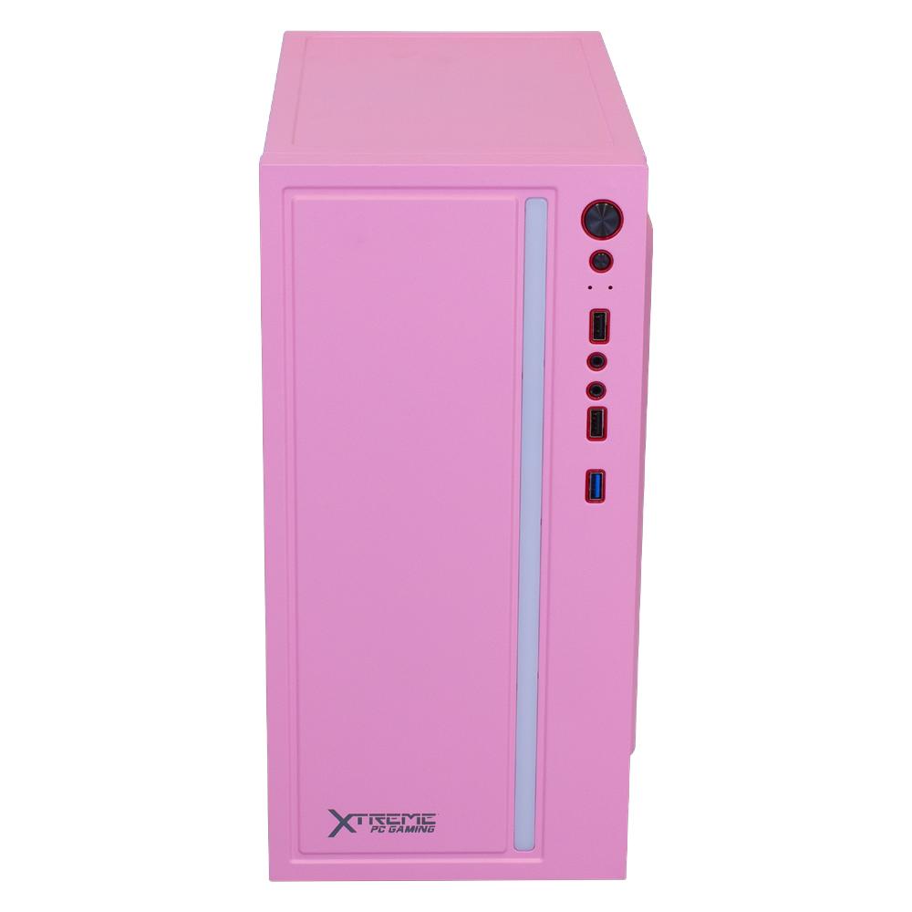 Foto 2 | Gabinete Gamer Xtreme Pc Gaming Xst-100 Mini Itx 1 Ventilador Rgb Rosa Xscgxt0p-v2