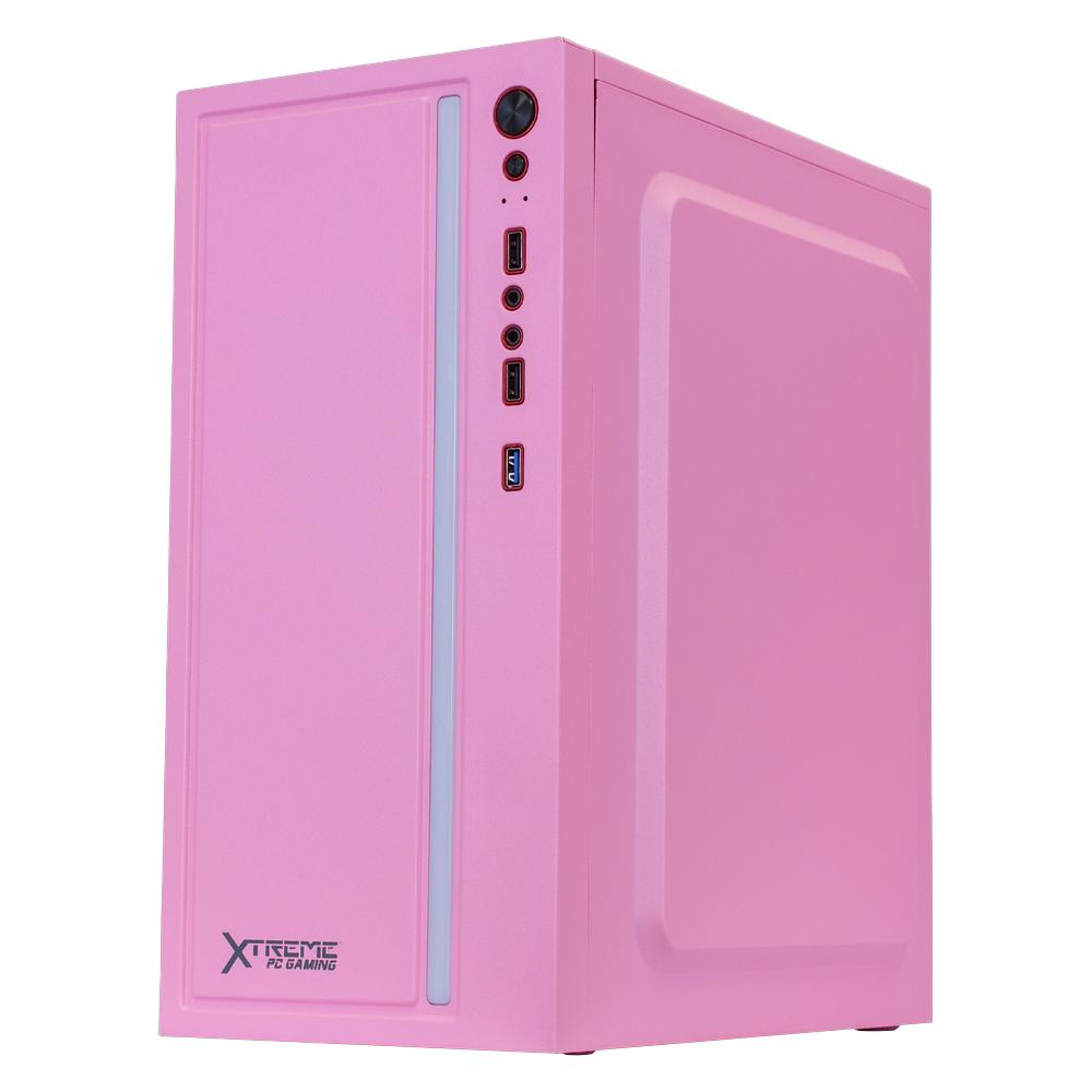 Foto 4 pulgar | Gabinete Gamer Xtreme Pc Gaming Xst-100 Mini Itx 1 Ventilador Rgb Rosa Xscgxt0p-v2