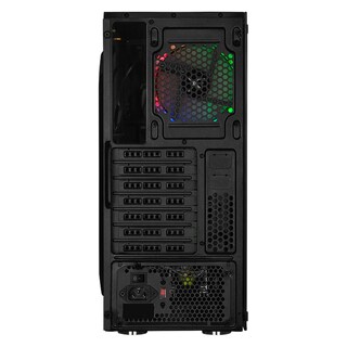 Foto 4 | Gabinete Gamer Xtreme Pc Gaming Dragonfly Cxt320bk Media Torre Atx/micro Atx/itx 600w Fan 4x120mm Cristal Templado R