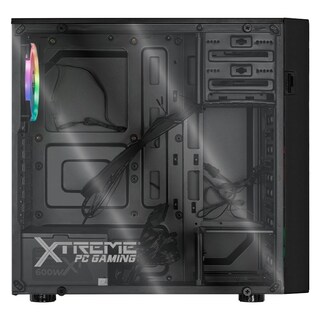 Foto 5 | Gabinete Gamer Xtreme Pc Gaming Dragonfly Cxt320bk Media Torre Atx/micro Atx/itx 600w Fan 4x120mm Cristal Templado R