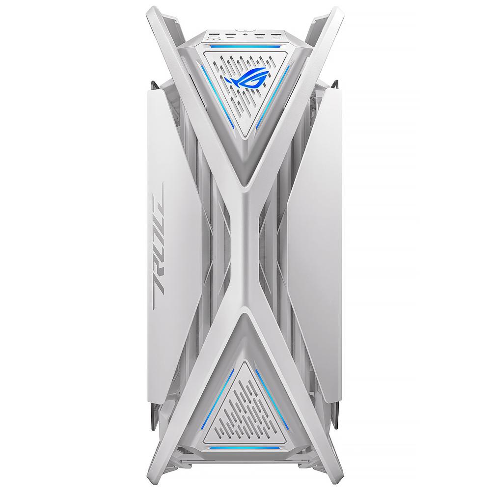 Gabinete Gamer Asus Rog Hyperion Gr701 E-atx Torre Completa 4 Fan Cristal Templado Usb-c Blanco