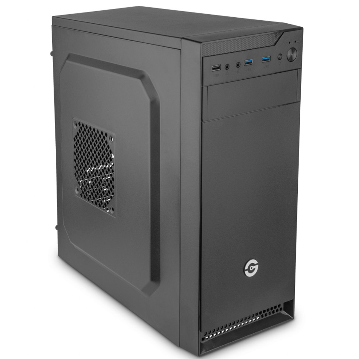 Gabinete Gamer Getttech ATX/ Micro ATX/ Mini ITX Panel Frontal de Malla - Fuente de Poder 550w - USB 3.0