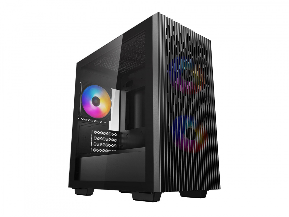 Foto 2 pulgar | Gabinete Deepcool Matrexx 40 3fs Con Ventana Rgb Micro-atx Mini-itx/micro-atx Usb 2.0/3.0 Sin Fuente Negro