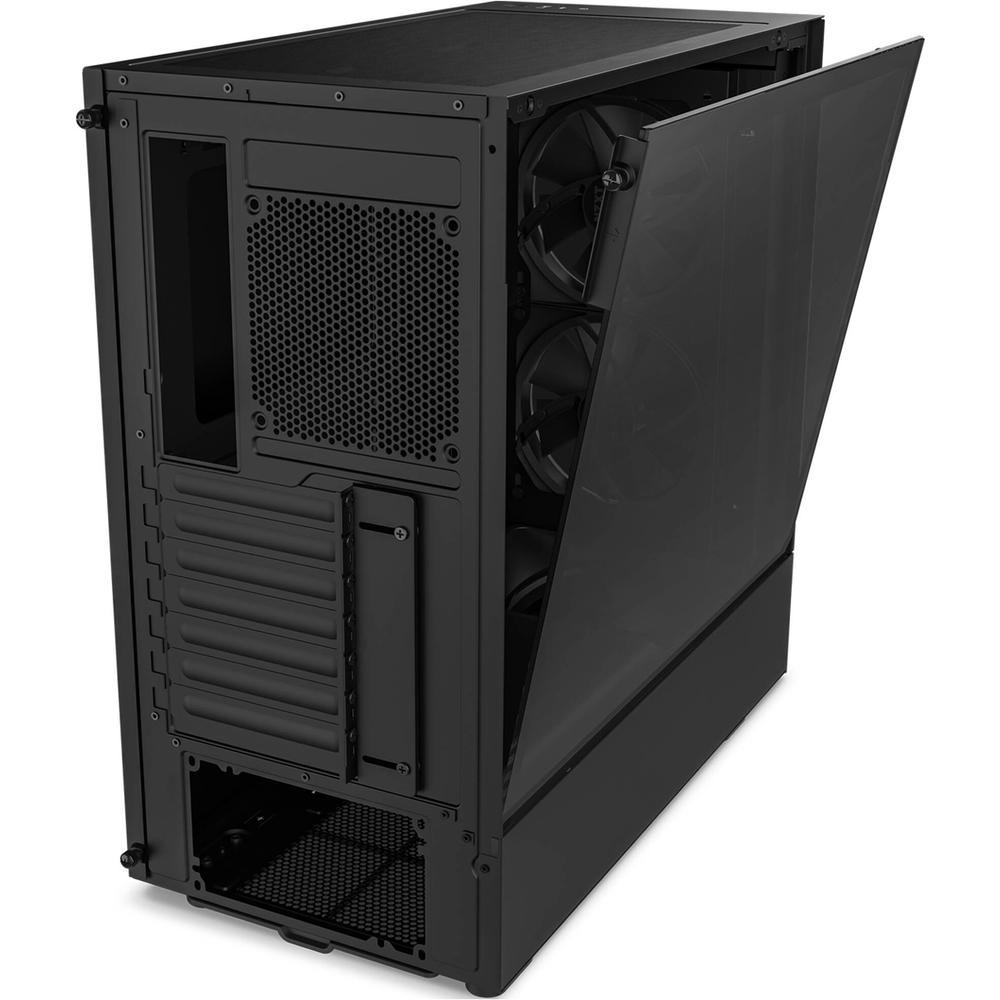 Foto 6 | Gabinete Gamer Nzxt H5 Elite Atx Media Torre 3 Fan Cristal Templado Usb-c Rgb Negro Cc-h51eb-01