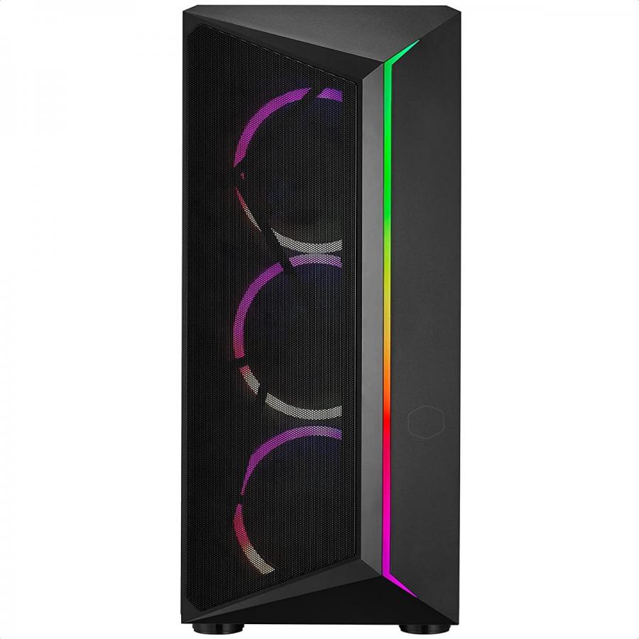 Foto 2 | Gabinete Cooler Master Cmp 510 Argb Usb3 3 Ventiladores Vidrio Templado Cp510-kgnn-s00