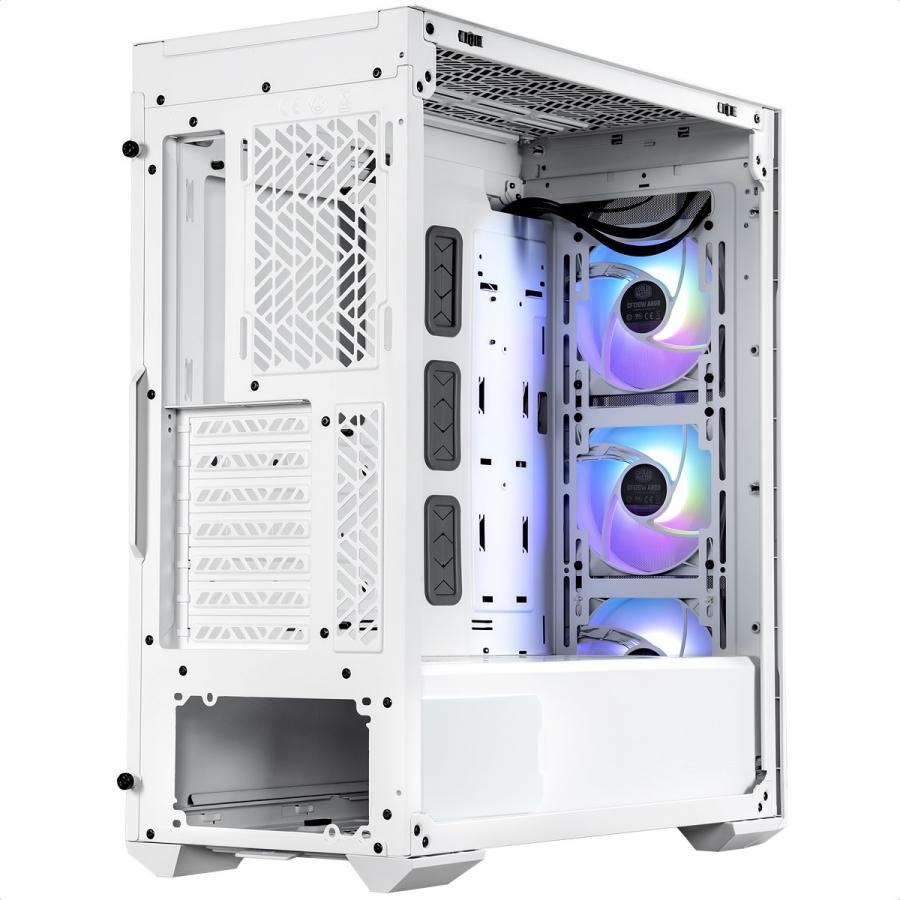 Foto 6 pulgar | Gabinete Cooler Master Masterbox Td500 Mesh V2 White Argb Usb3 3 Ventiladores Vidrio Templado Td500v2-wgnn-s00