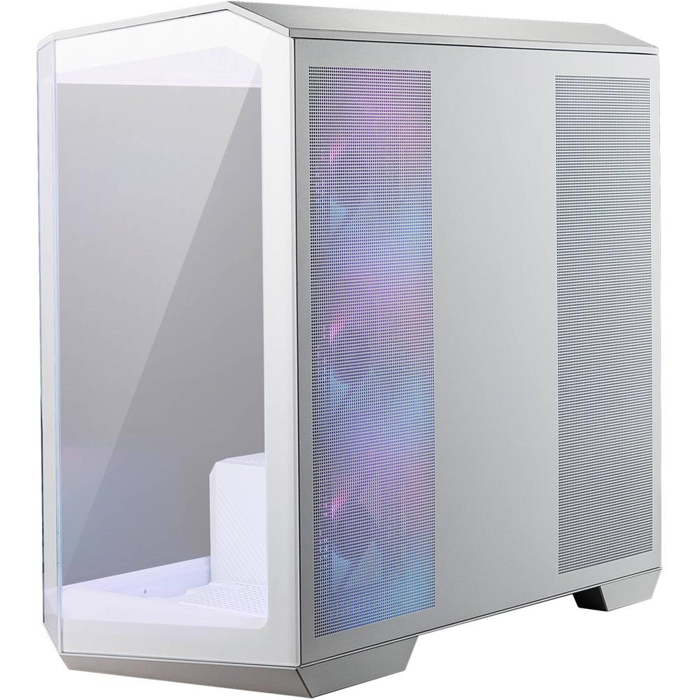 Foto 4 pulgar | Gabinete Gamer Msi Mag Pano M100r Pz White Micro Atx Micro Torre 4 Fan Cristal Templado Usb-c Argb