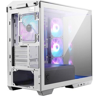 Foto 6 | Gabinete Gamer Msi Mag Pano M100r Pz White Micro Atx Micro Torre 4 Fan Cristal Templado Usb-c Argb
