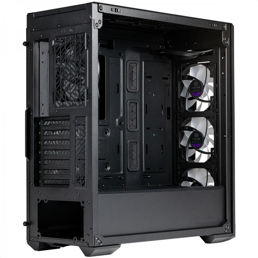 Foto 5 pulgar | Gabinete Cooler Master Masterbox 520 Mesh Argb Usb-c 3 Ventiladores Vidrio Templado Negro Mb520-kgnn-s00