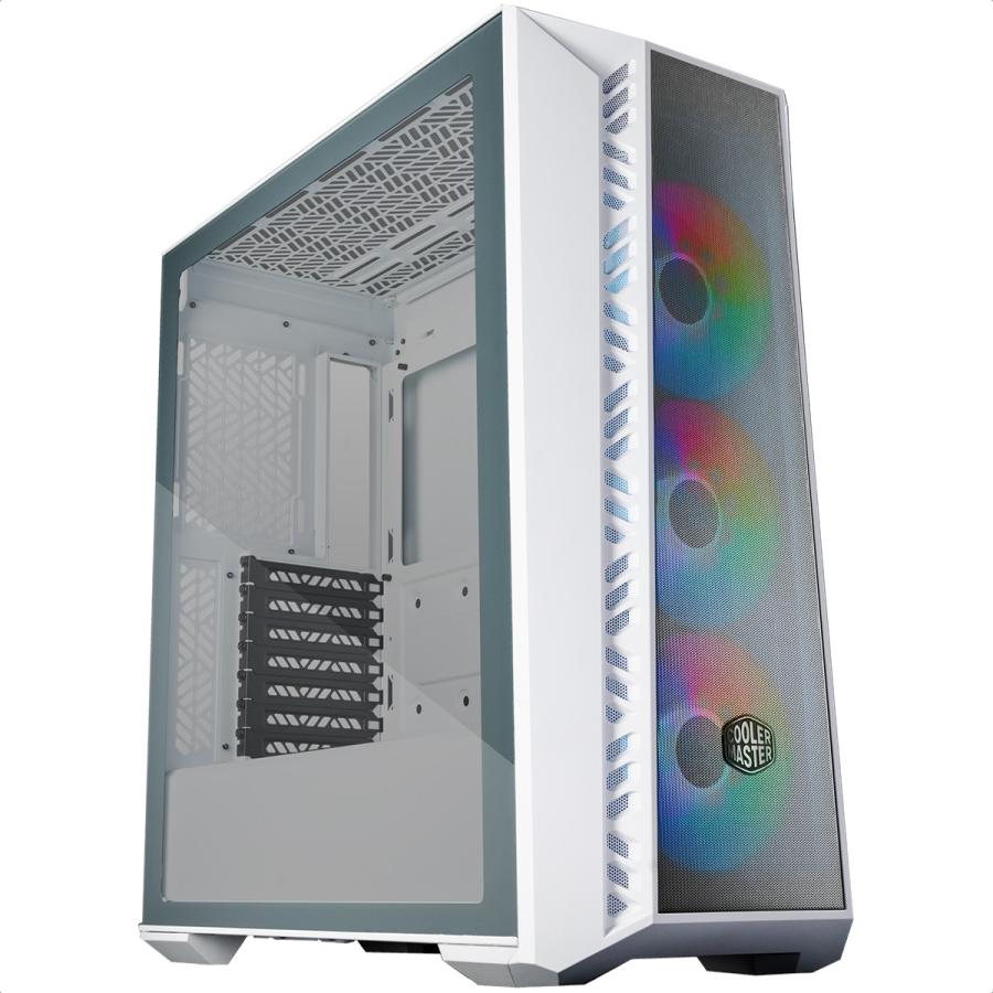 Foto 2 pulgar | Gabinete Cooler Master Masterbox 520 Mesh Argb Usb3 3 Ventiladores Vidrio Templado Blanco Mb520-wgnn-s00