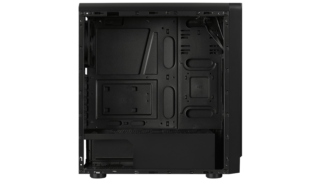 Foto 4 pulgar | Gabinete Gamer Aerocool Rift Negro Atx