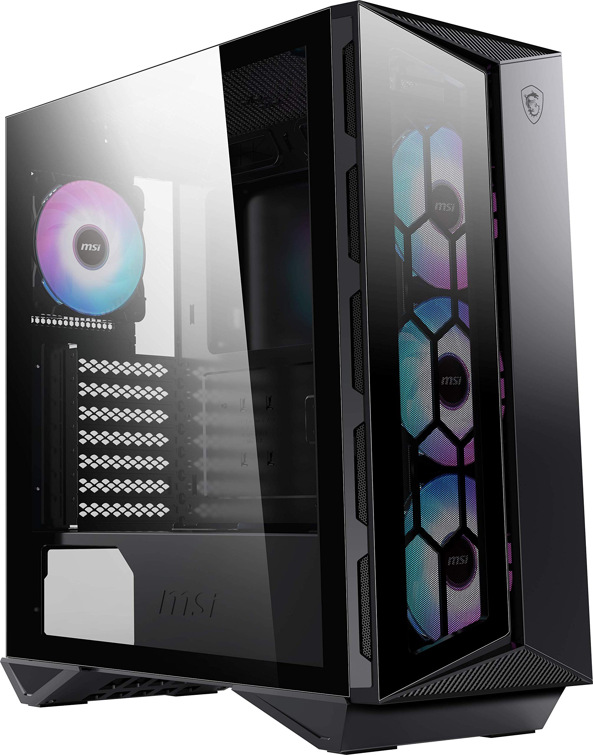 Funda para Pc Msi Mpg Gungnir 110r Premium Mid-tower con Soporte de Refrigeración Líquida - Venta Internacional