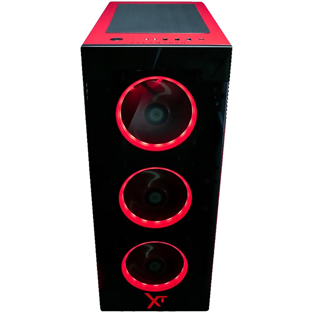 Foto 3 pulgar | Gabinete Gamer Xtreme Pc Gaming Scarlet Dragon Edition con iluminación ARGB y capacidad E-ATX