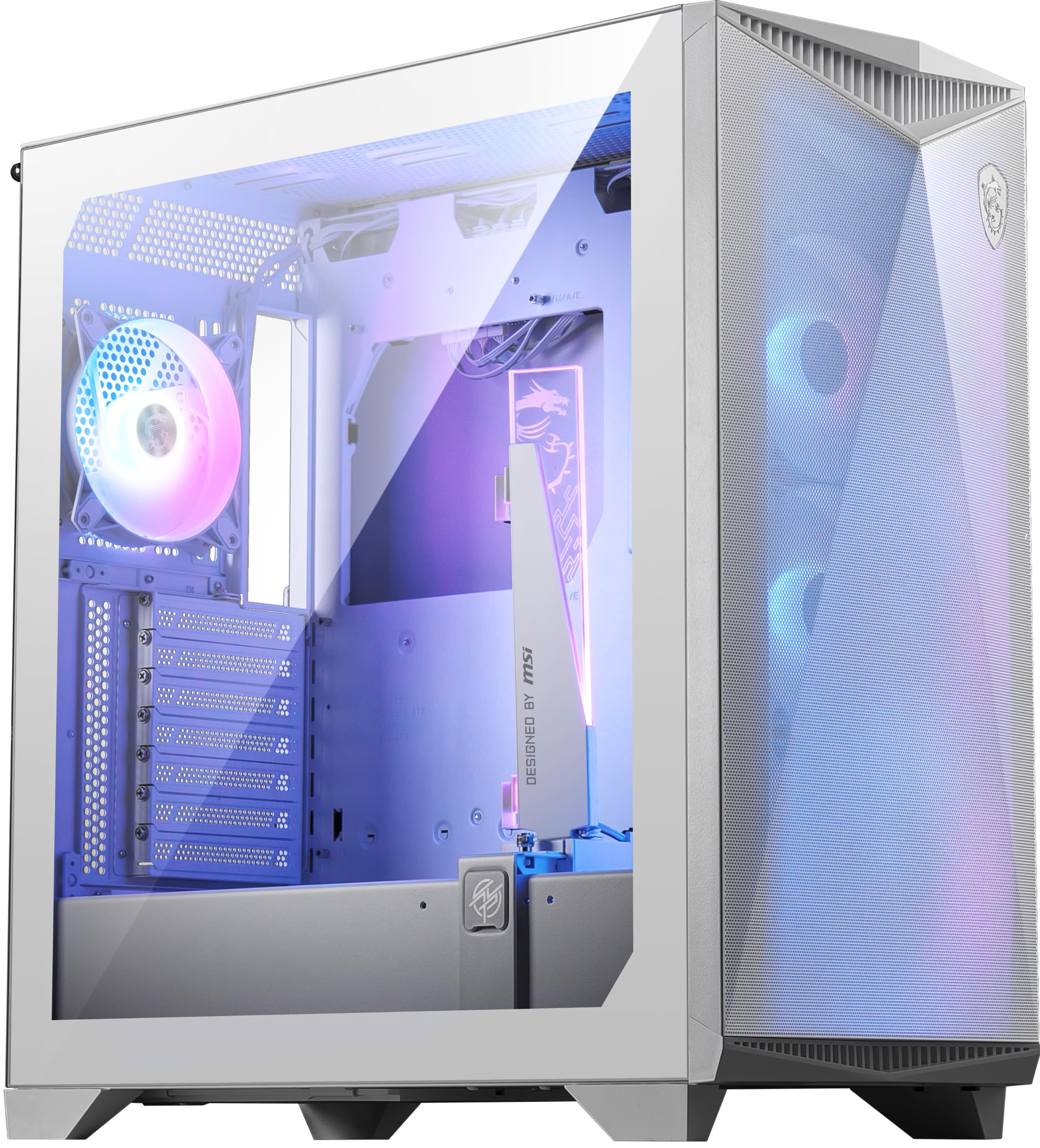 Foto 2 pulgar | Gabinetes MSI MPG Gungnir 300r Airflow Blanca con 4 Ventiladores ARGB de 120 mm - Venta Internacional