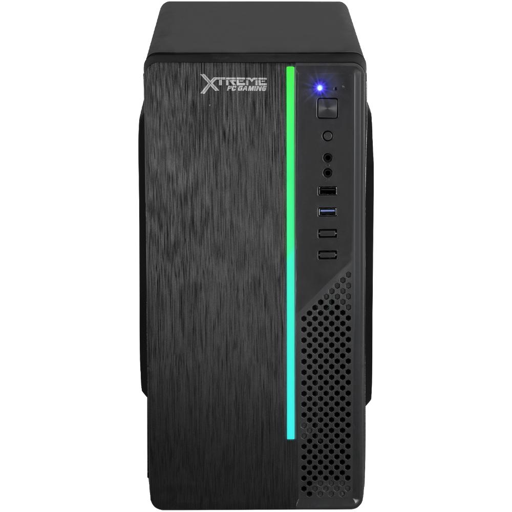 Foto 2 | Gabinete Gamer Xtreme Pc Gaming Ultron Cxt445bk Micro Torre Micro Atx/itx 500w Rgb Negro