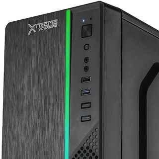 Foto 4 | Gabinete Gamer Xtreme Pc Gaming Ultron Cxt445bk Micro Torre Micro Atx/itx 500w Rgb Negro