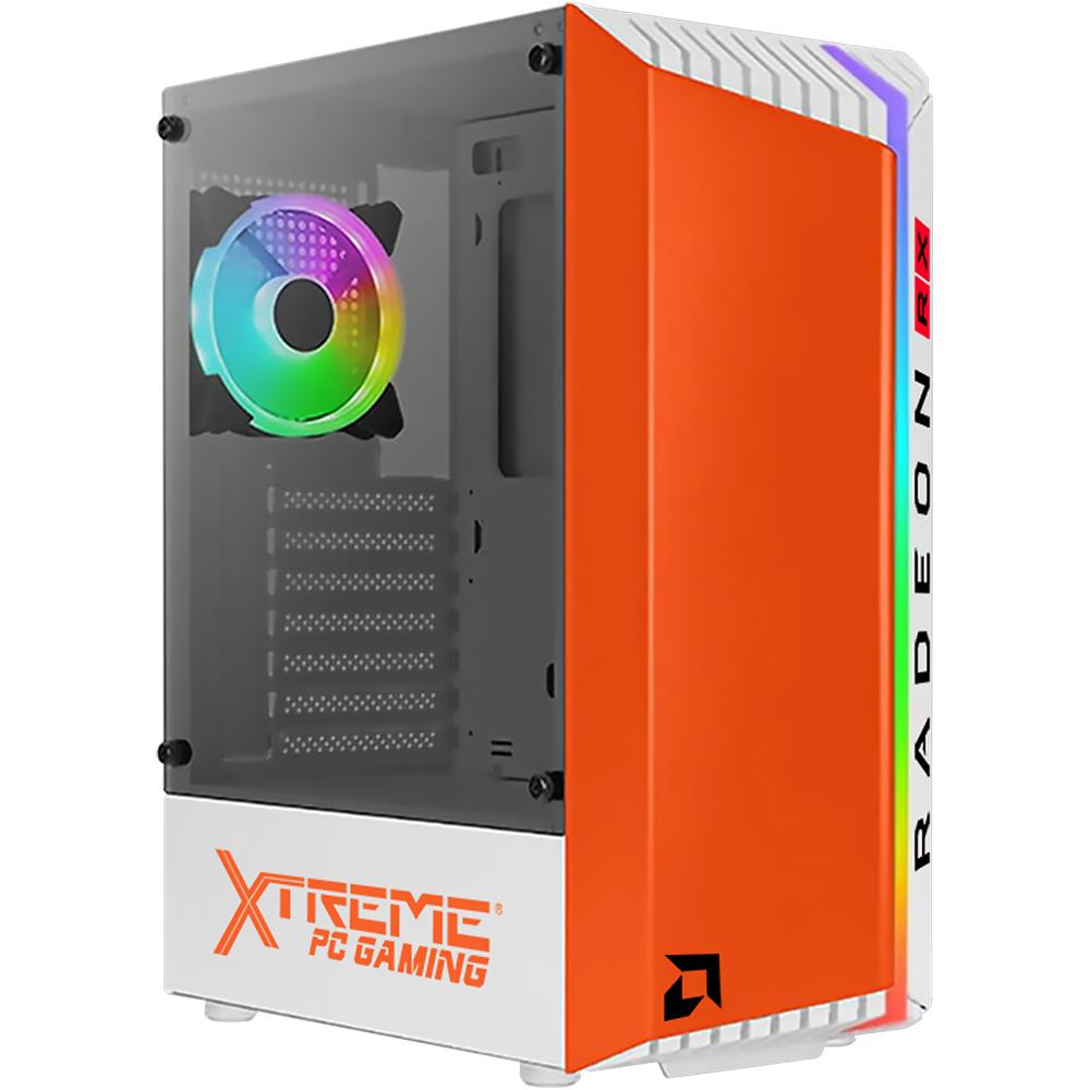 Gabinete Gamer Xtreme Pc Gaming Amd Radeon Edition Media Torre Atx/micro Atx/itx Fan 1x120mm