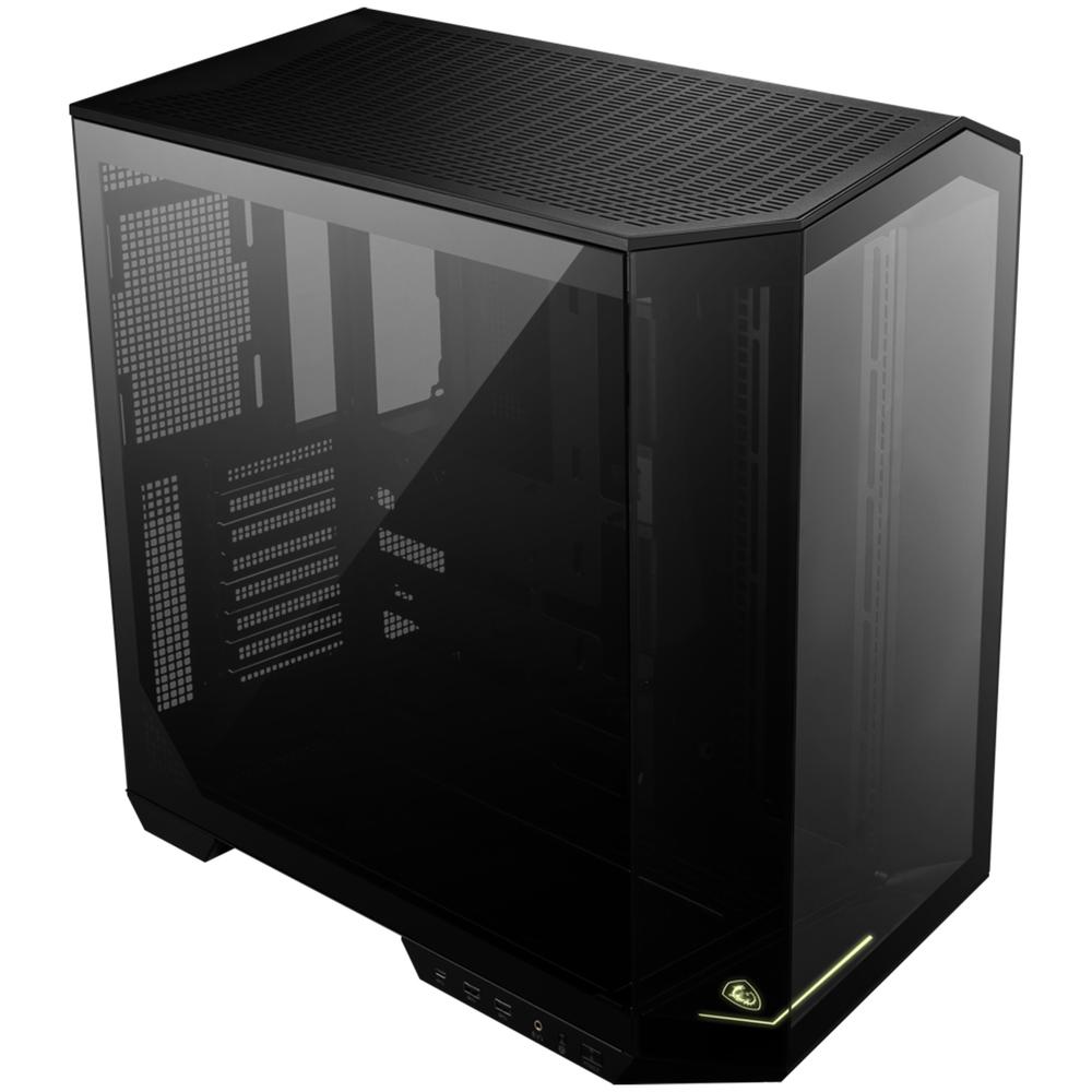 Foto 5 pulgar | Gabinete Gamer Msi Mag Pano 100l Pz Atx Media Torre Cristal Templado Usb-c Negro