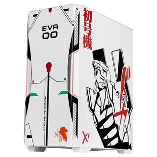 Foto 2 | Gabinete Gamer Xtreme Pc Gaming Evangelion Edition Media Torre Atx/micro Atx/itx Fan 2x120mm Cristal Templado Argb Blan