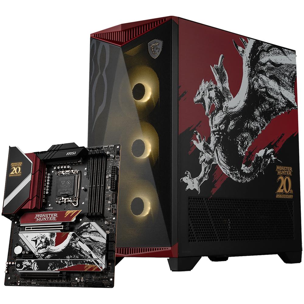 Kit Gamer Msi Edicion Monster Hunter Gabinete Mpg Gungnir 300 Mb Z790 Edge