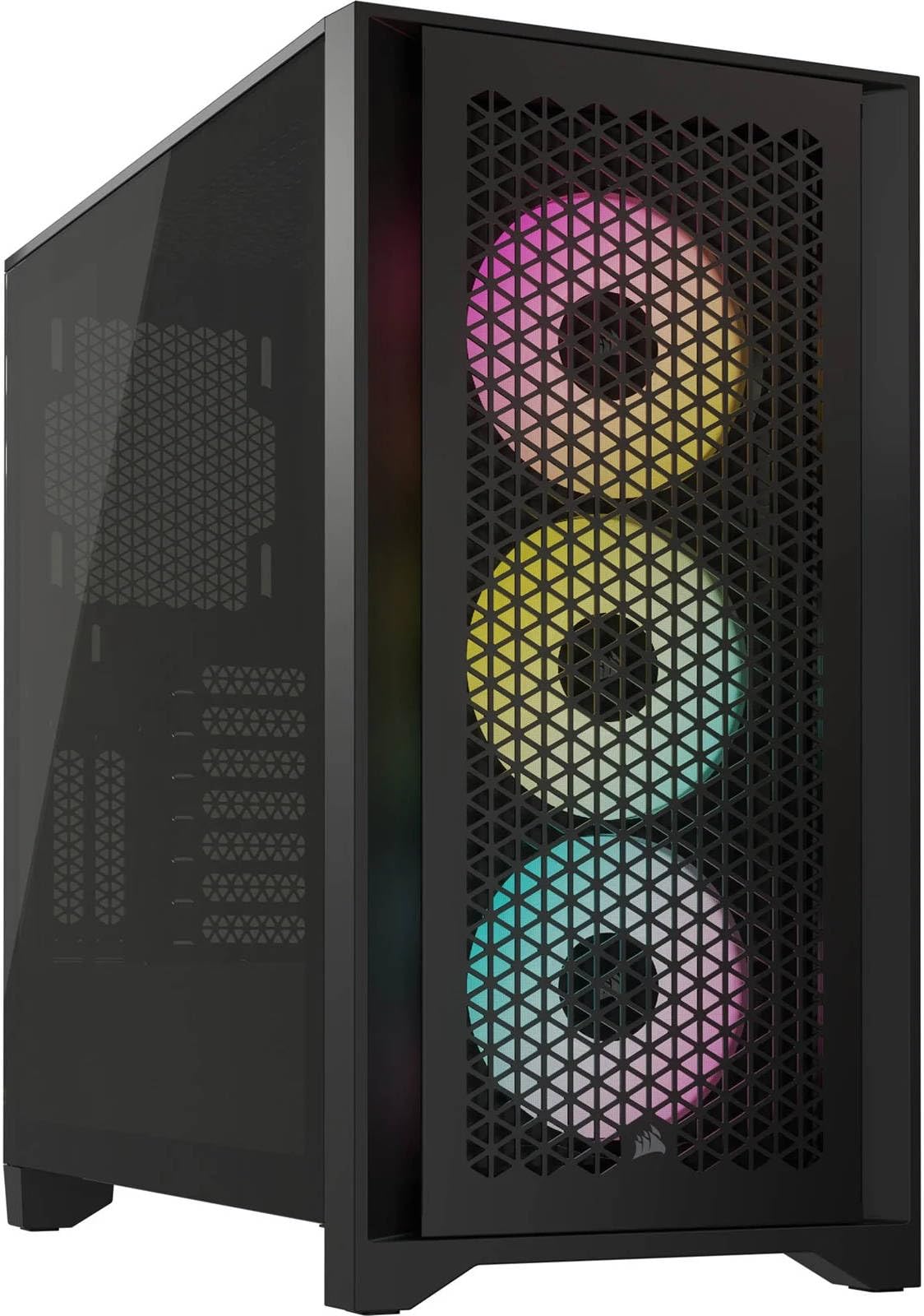 Case Corsair Icue 4000d Rgb Mid-tower Con 3 Ventiladores Rgb Af120 - Venta Internacional.