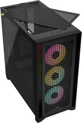 Foto 4 pulgar | Case Corsair Icue 4000d Rgb Mid-tower Con 3 Ventiladores Rgb Af120 - Venta Internacional.