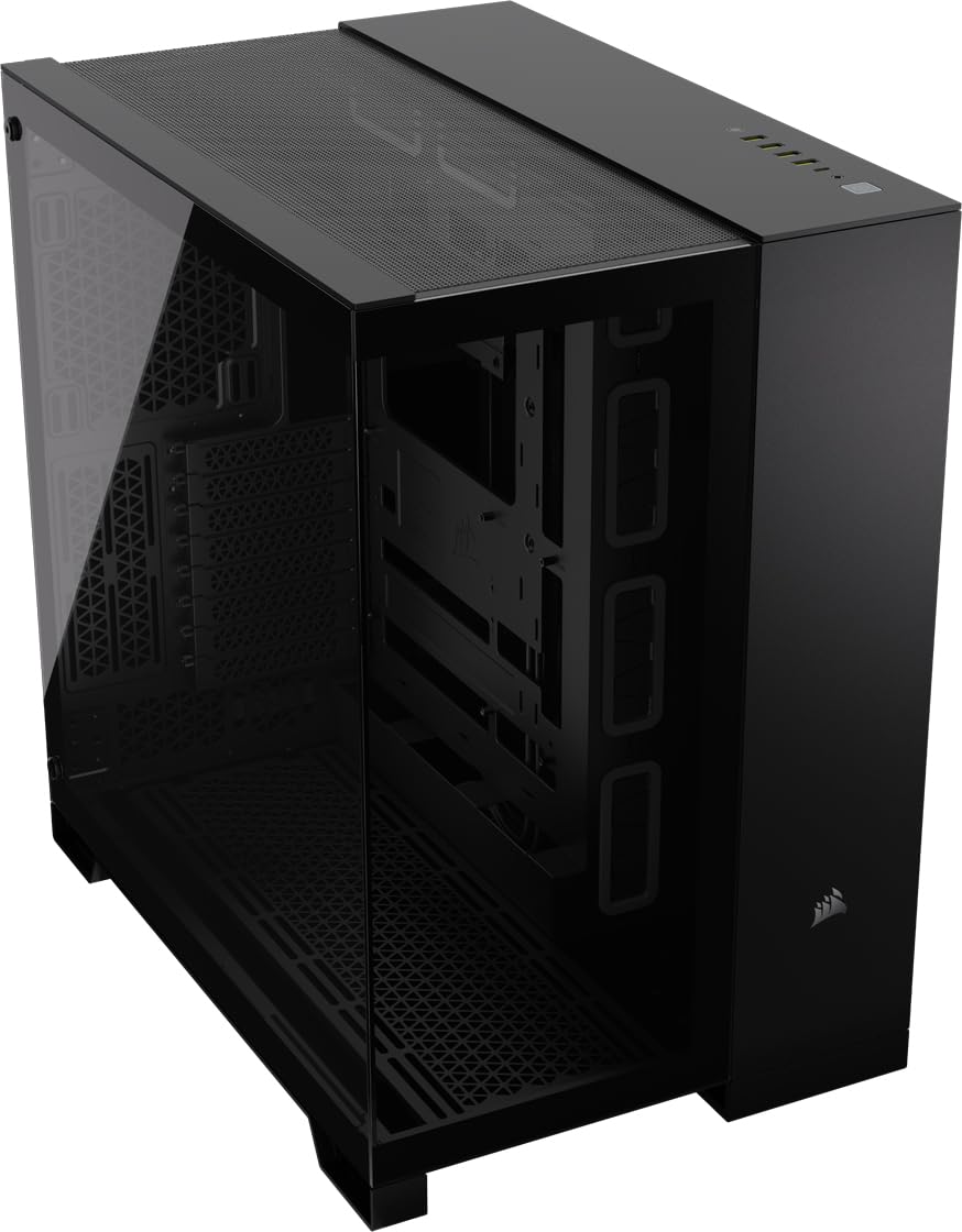 Foto 2 pulgar | Carcasa Para Pc Corsair 6500x Mid-tower Atx De Doble Cámara Negra - Venta Internacional.