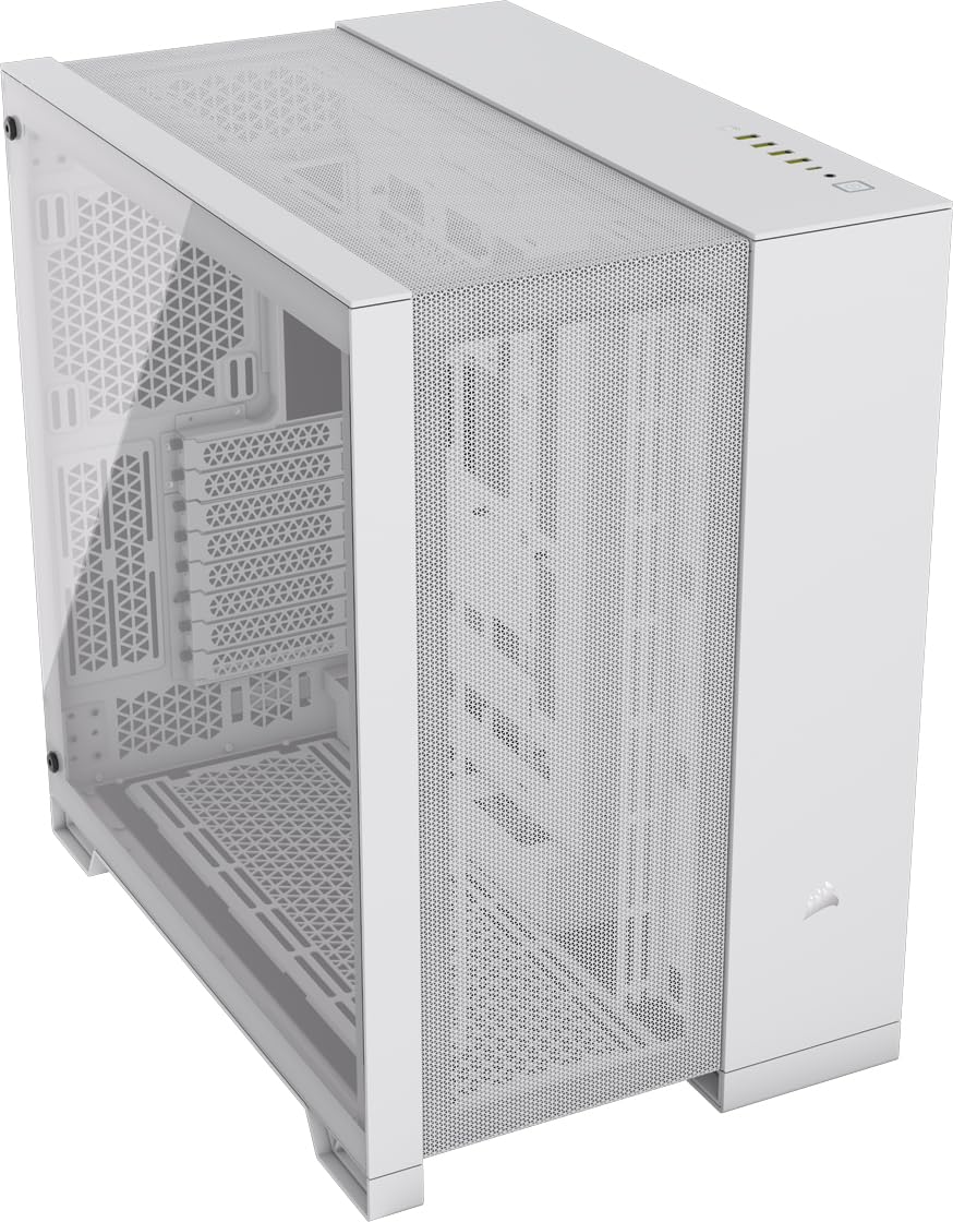 Foto 2 pulgar | Funda Para Pc Corsair 6500d Airflow Mid-tower Atx Blanca Sin Ventiladores - Venta Internacional.