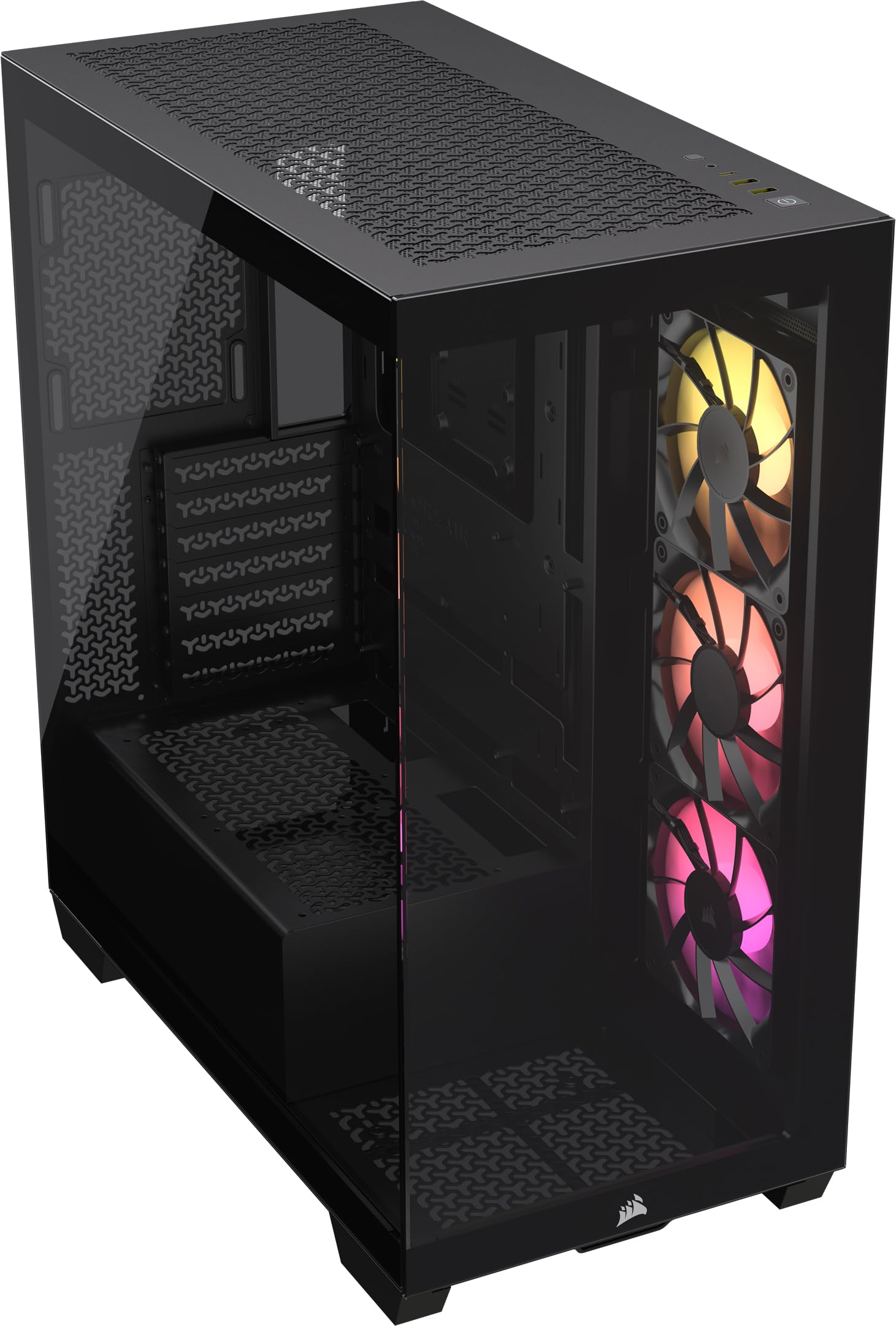 Foto 2 pulgar | Funda Para Pc Corsair 3500x Argb Mid-tower Atx Con Vidrio Templado - Venta Internacional.