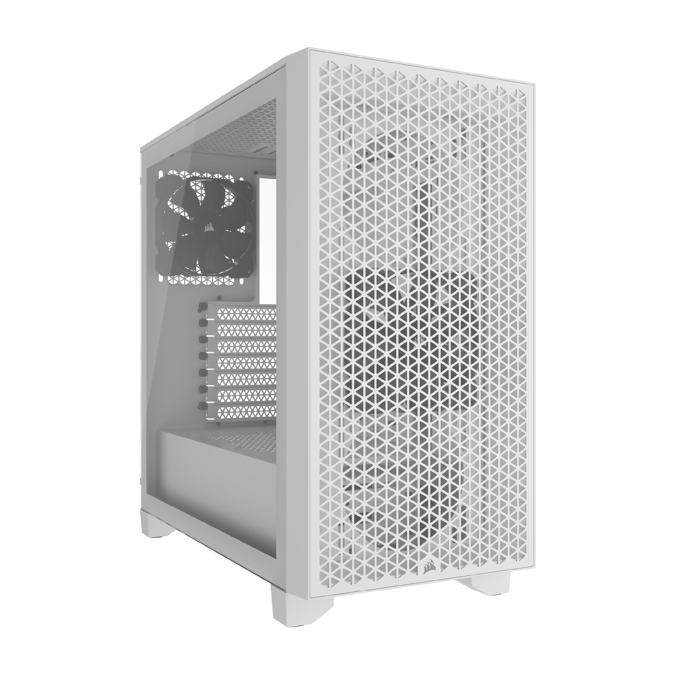 Foto 2 pulgar | Funda Para Pc Corsair 3000d Airflow Mid-tower Blanca - Venta Internacional.