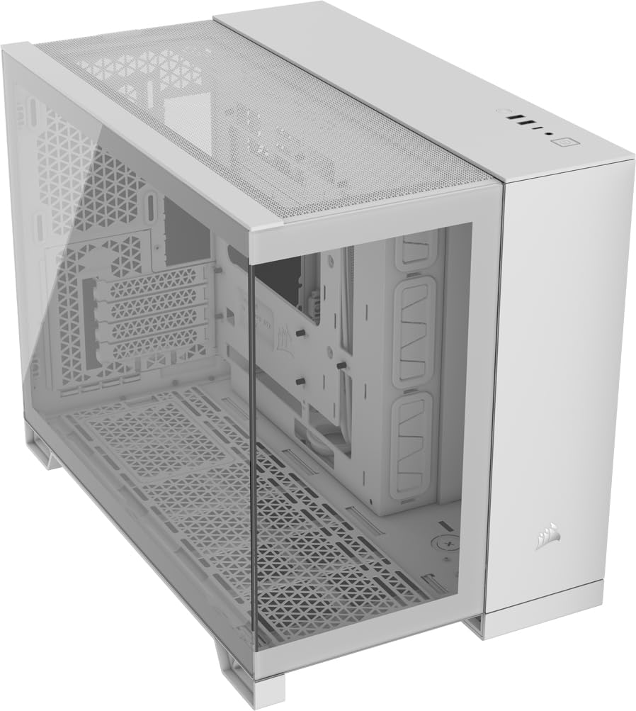 Foto 2 pulgar | Carcasa Para Pc Corsair 2500x, Torre Pequeña, Matx, Doble Cámara, Blanca - Venta Internacional.