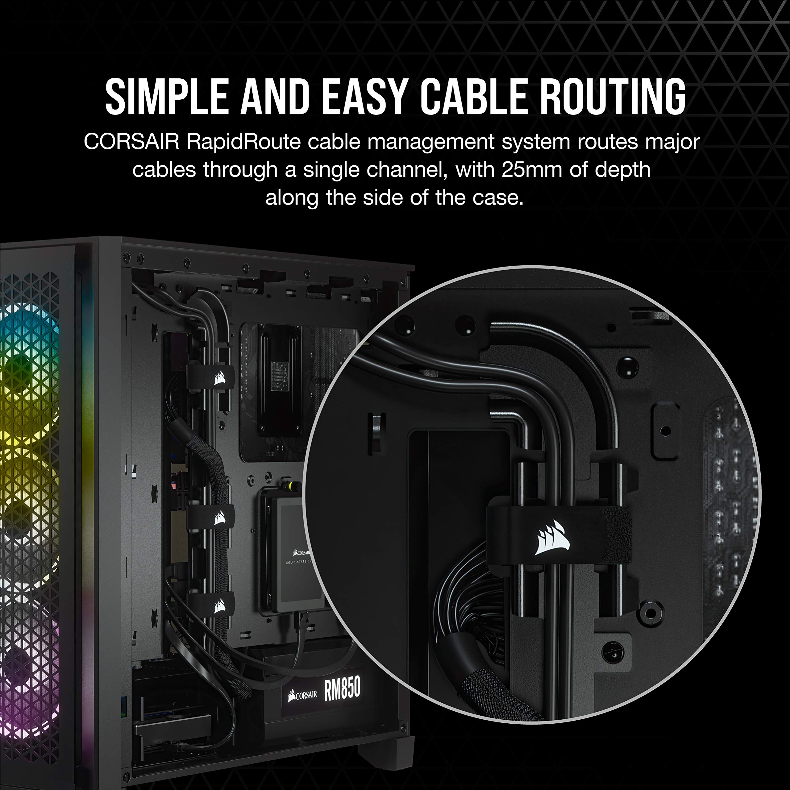 Foto 6 pulgar | Funda Para Pc Corsair 4000d Airflow De Vidrio Templado Mid-tower Atx - Venta Internacional.