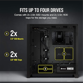 Foto 6 | Funda Para Pc Corsair 4000d Airflow De Vidrio Templado Mid-tower Atx - Venta Internacional.