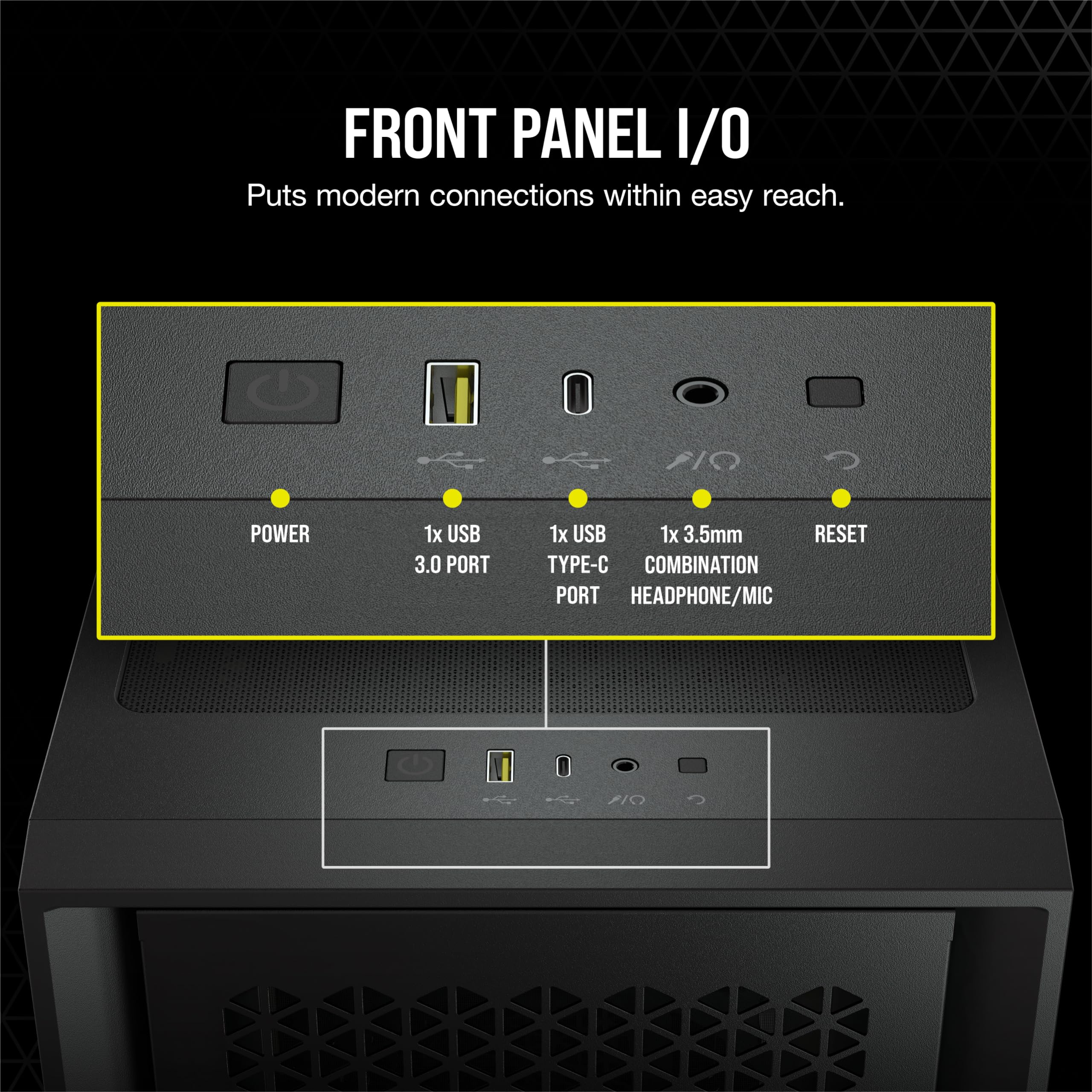 Foto 7 | Funda Para Pc Corsair 4000d Airflow De Vidrio Templado Mid-tower Atx - Venta Internacional.