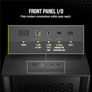 Foto 7 | Funda Para Pc Corsair 4000d Airflow De Vidrio Templado Mid-tower Atx - Venta Internacional.