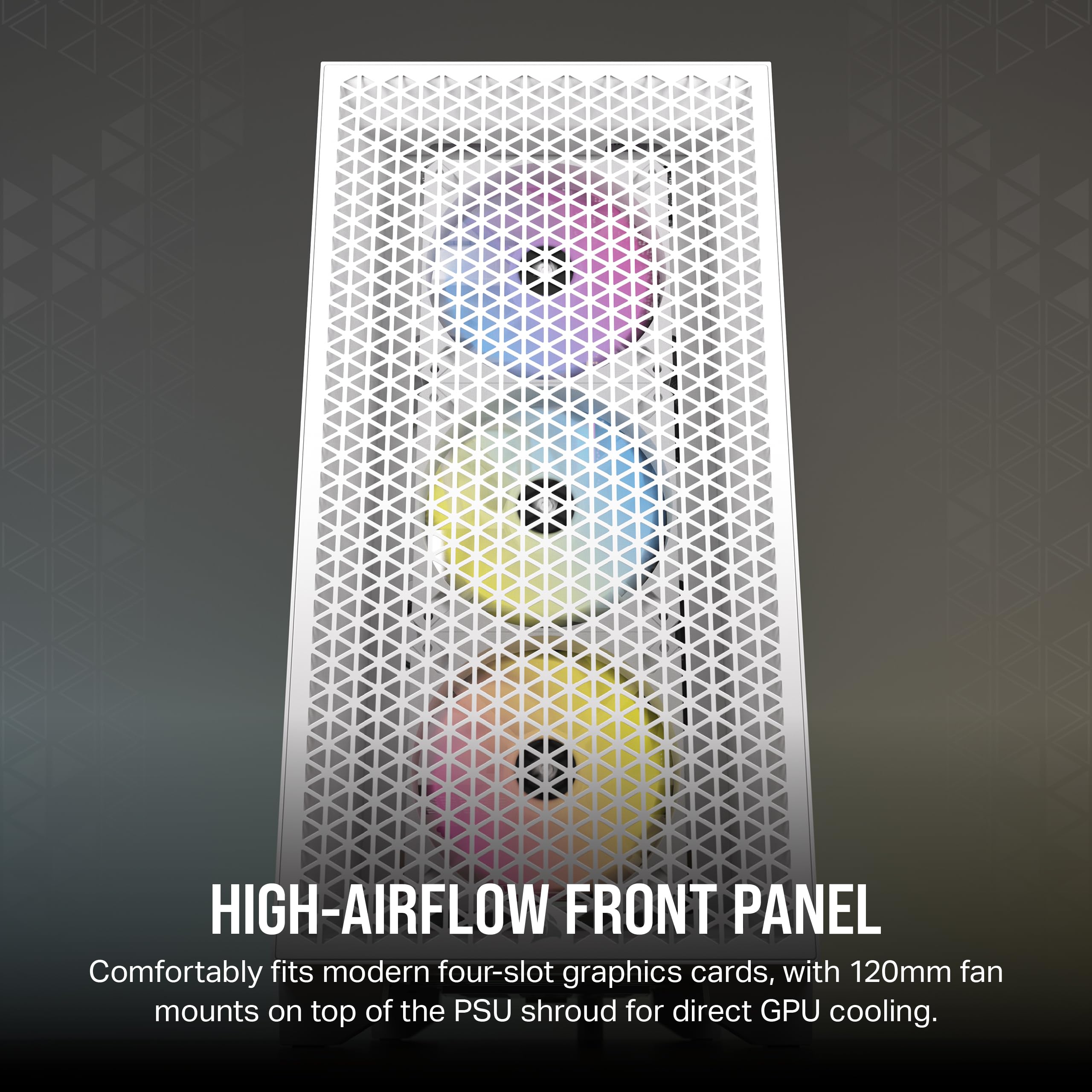 Foto 6 pulgar | Funda Para Pc Corsair 3000d Rgb Airflow Mid-tower Con 3 Ventiladores Ar120 - Venta Internacional.