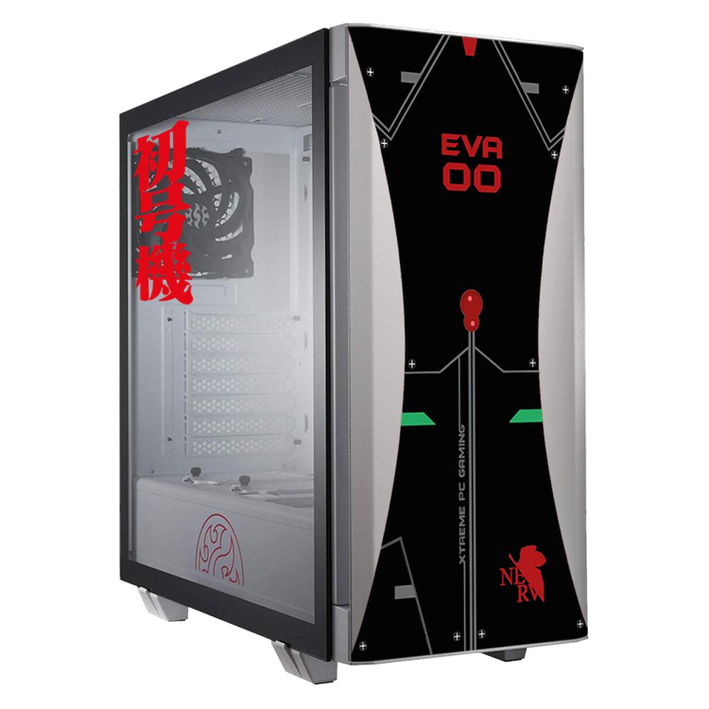 Foto 2 pulgar | Gabinete Gamer Xtreme Pc Gaming Evangelion Edition Cxtevinwt Media Torre Atx/micro Atx/itx Fan 2x120mm Cristal Tem